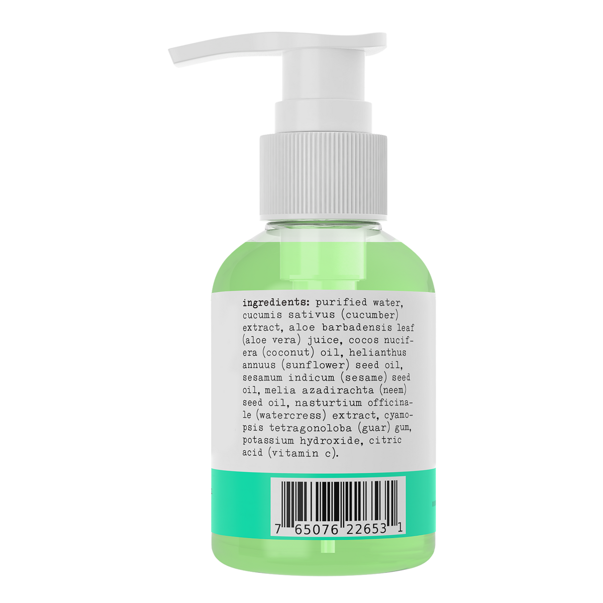 Cucumber & Aloe Face Cleanser by Sapo (4 fl oz)