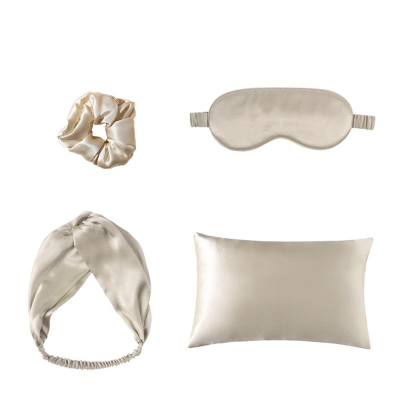 Moonveil Satin Sleep Set (4-Piece)